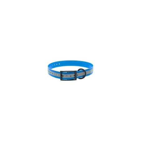 COLLIER BIOTHANE 25MM REFLECHISSANT