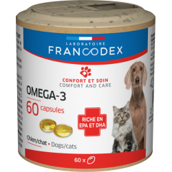 Francodex Capsule OMEGA 3 60 comprimés - Letraqueur.fr