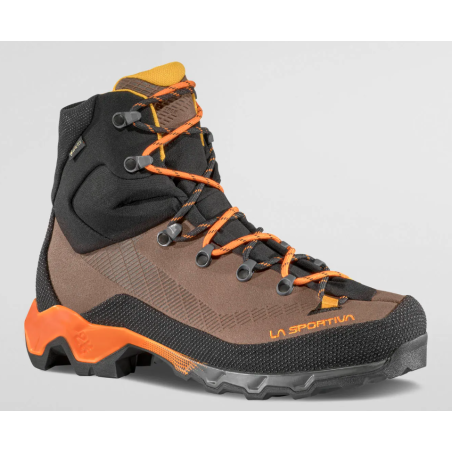 LA SPORTIVA AEQUILIBRIUM TREK GTX Chocolate/Papaya - Letraqueur.fr