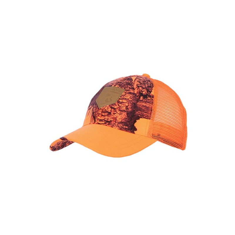 CASQUETTE SOMLYS MAILLE CAMO ORANGE - Letraqueur.fr