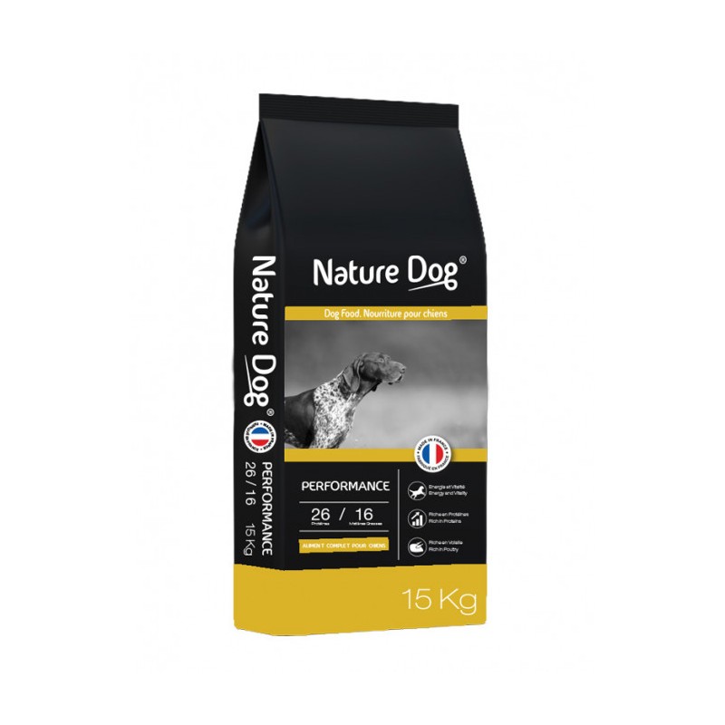 NATURE DOG PERFORMANCE 15KG 26/16