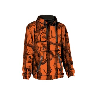 SWEATSHIRT A CAPUCHE PERCUSSION GHOSTCAMO