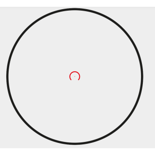 HAWKE viseur Prism Sight ~ 1x15 (Speed Dot)