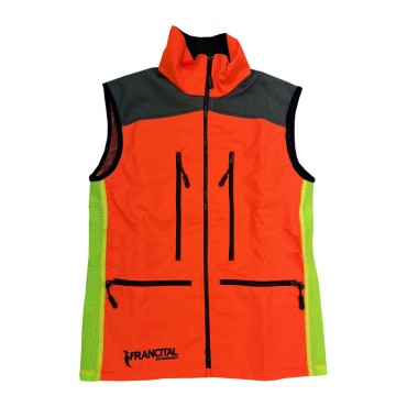 GILET TRAQUE ATALANTE NF S 74-567 ORANGE/JAUNE