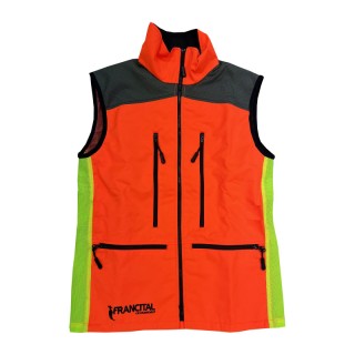 GILET TRAQUE ATALANTE NF S 74-567 ORANGE/JAUNE