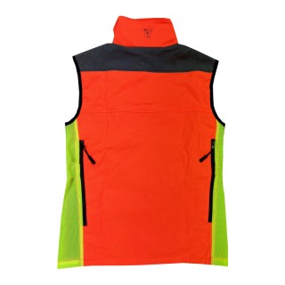 GILET TRAQUE ATALANTE NF S 74-567 ORANGE/JAUNE
