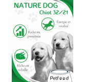 Croquettes Chiot Nature Dog 32/21 15kg