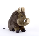 Peluche sanglier 28 cm