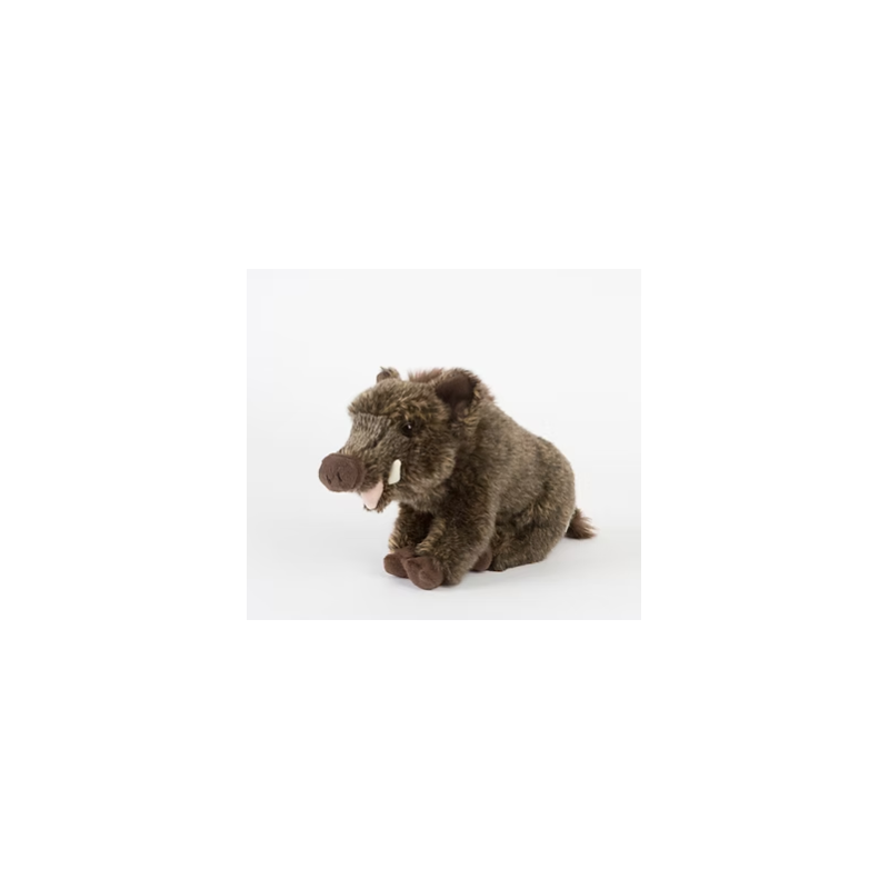 Peluche sanglier 25 cm Peluche sanglier 25 cm