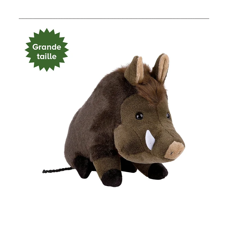 Peluche sanglier 55 cm Peluche sanglier 55 cm