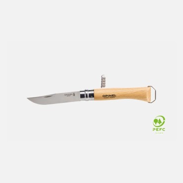 OPINEL COUTEAU TIRE BOUCHON DECAPSULEUR N°10
