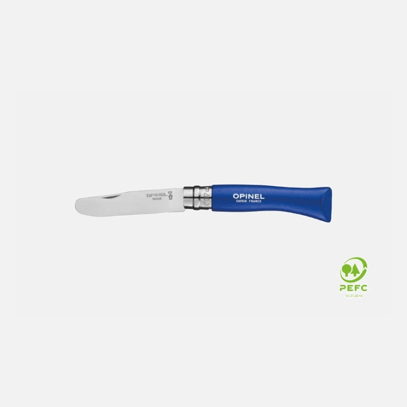 MON PREMIER COUTEAU OPINEL N°7 BOUT ROND BLEU MON PREMIER COUTEAU OPINEL N°7 BOUT ROND BLEU
