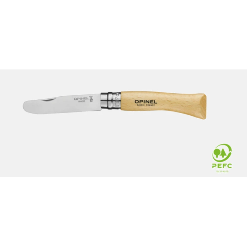 MON PREMIER COUTEAU OPINEL N°7 BOUT ROND NATUREL MON PREMIER COUTEAU OPINEL N°7 BOUT ROND NATUREL