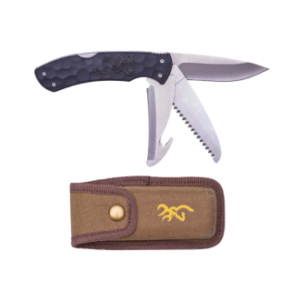 BROWNING COUTEAU Pliant 3 lames PRIMAL KODIAK