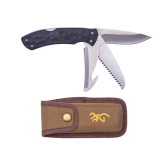 BROWNING COUTEAU Pliant 3 lames PRIMAL KODIAK