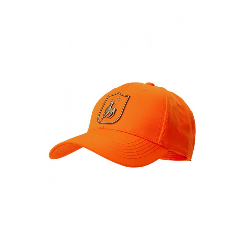 CASQUETTE DEERHUNTER BOUCLIER ORANGE CASQUETTE DEERHUNTER BOUCLIER ORANGE
