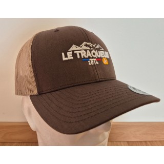 CASQUETTE BRODEE LETRAQUEUR snapback marron