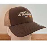 CASQUETTE BRODEE LETRAQUEUR snapback marron