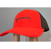 CASQUETTE FRANCITAL ORANGE FLUO FILET KAKI/F23