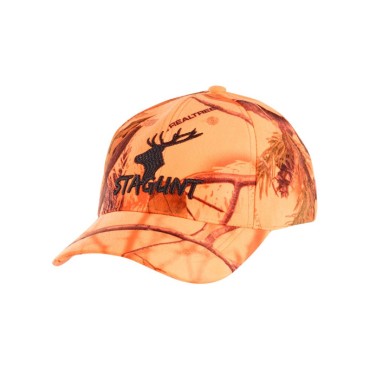CASQUETTE STAGUNT CAMO CAP ORANGE BLAZE