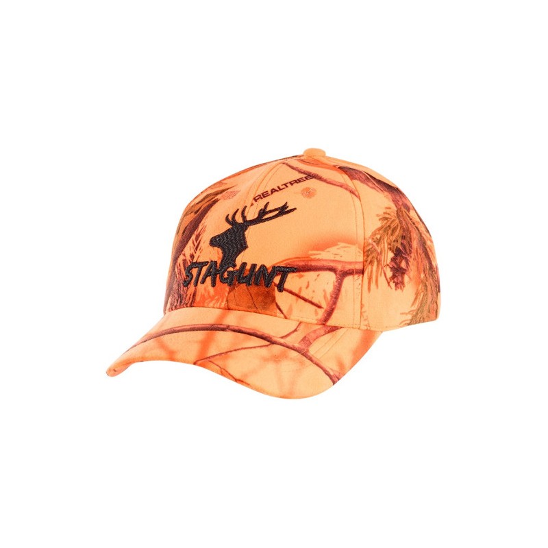 CASQUETTE STAGUNT CAMO CAP ORANGE BLAZE CASQUETTE STAGUNT CAMO CAP ORANGE BLAZE