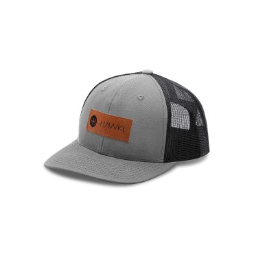 Hawke ~ CASQUETTE Black/Grey Mesh Snapback Cap
