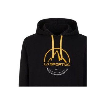 LA SPORTIVA LOGO HOODY BLACK 