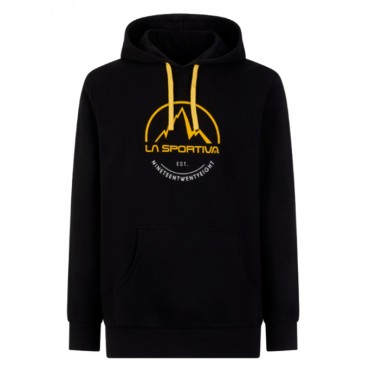 LA SPORTIVA LOGO HOODY BLACK 
