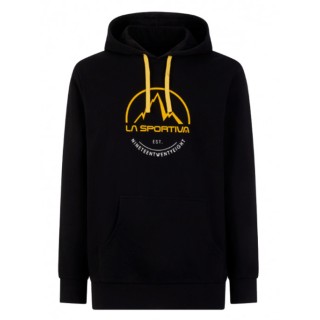 LA SPORTIVA LOGO HOODY BLACK 