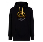 LA SPORTIVA LOGO HOODY BLACK 