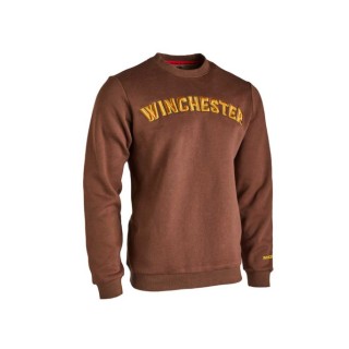 SWEATSHIRT, FALCON, CREW NECK, BROWN WINCHESTER