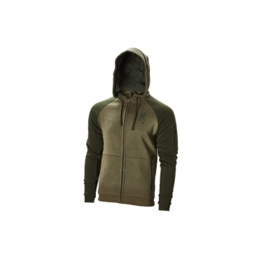 SWEAT BROWNING ZIP SNAPSHOT TWO TONE