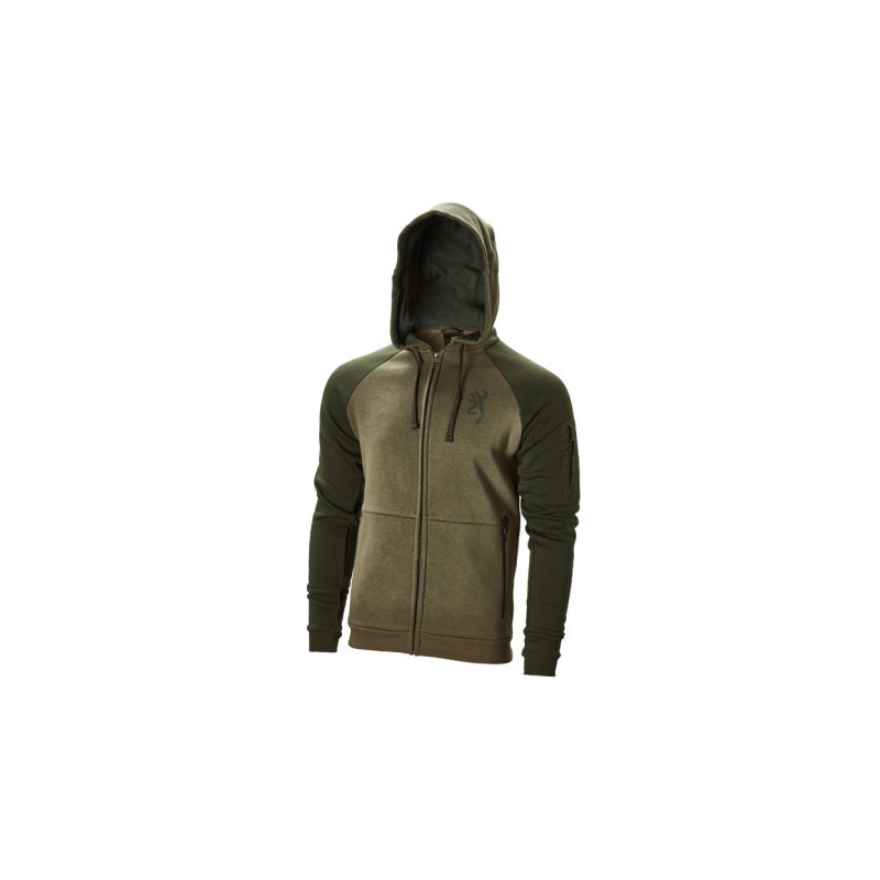 SWEAT BROWNING ZIP SNAPSHOT TWO TONE SWEAT BROWNING ZIP SNAPSHOT TWO TONE