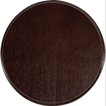 Ecussons p/sanglier bois sombre diamètre 20cm