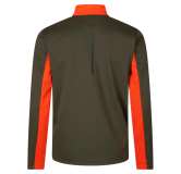 Polaire SEELAND Elliot Pine green/Hi-Vis orange