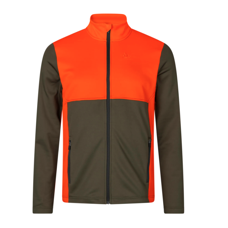 Polaire SEELAND Elliot Pine green/Hi-Vis orange Polaire SEELAND Elliot Pine green/Hi-Vis orange