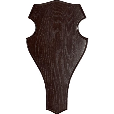 Ecussons p/cerf Dark wood,45x24