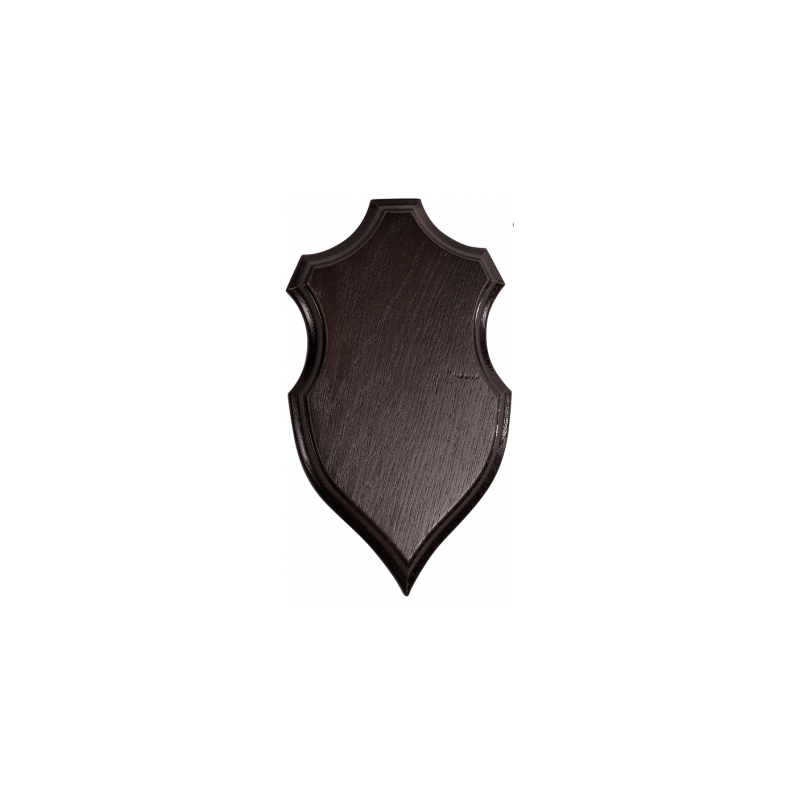 Ecussons trophee chevreuil bois sombre,22x13cm Ecussons trophee chevreuil bois sombre,22x13cm
