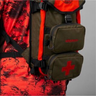 harkila Sac à dos Wildboar Pro Willow green/Orange 12 L