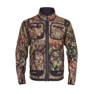 KAMKO FLEECE HUNTING HARKILA NOIR/CAMO MOSSY OAK