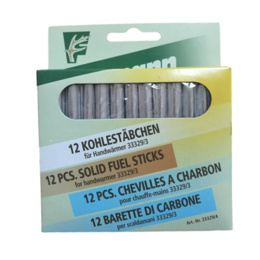 BARETTES CHARBONS POUR CHAUFFERETTE PAR 12
