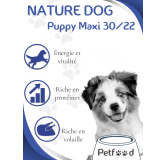 NATURE DOG PUPPY MAXI 30/22 15KG