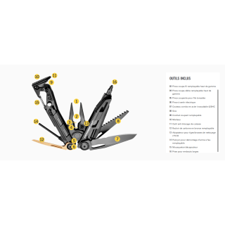 LEATHERMAN MUT eod couteau multifonction