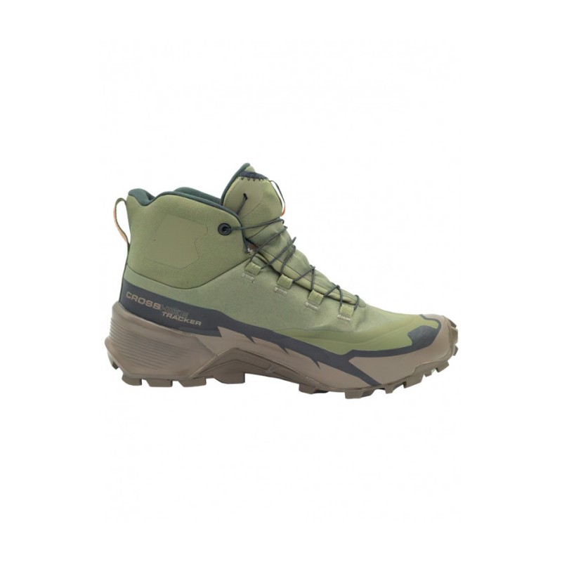 Chaussures Salomon Cross Hike Tracker GTX Vert Chaussures Salomon Cross Hike Tracker GTX Vert