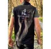 Softshell sans manche Chasse Tricolore Noire