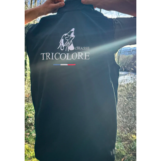 Softshell sans manche Chasse Tricolore Noire