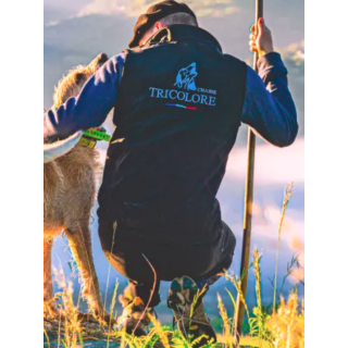 Softshell sans manche Chasse Tricolore Noire