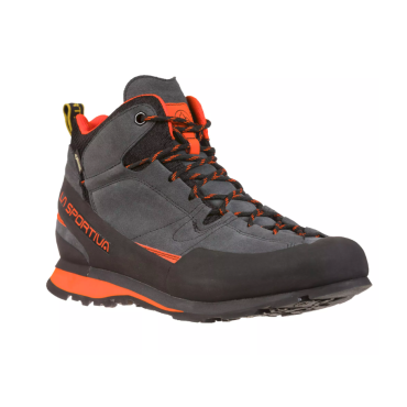 Chaussures La Sportiva Boulder X mid carbon/flame