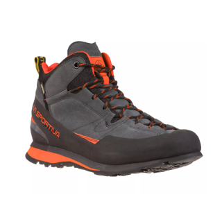 Chaussures La Sportiva Boulder X mid carbon/flame