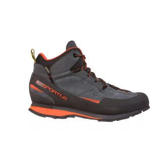 Chaussures La Sportiva Boulder X mid carbon/flame